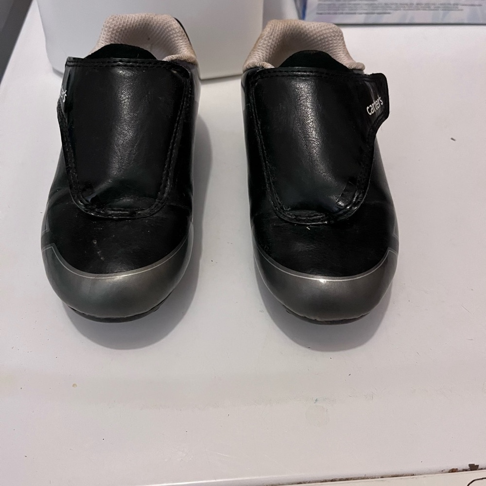 Carter's Little Kids Black Cleats Size 10